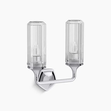 Kohler Occasion 2 Light Sconce 31776-SC02-CPL - Plumbing Market