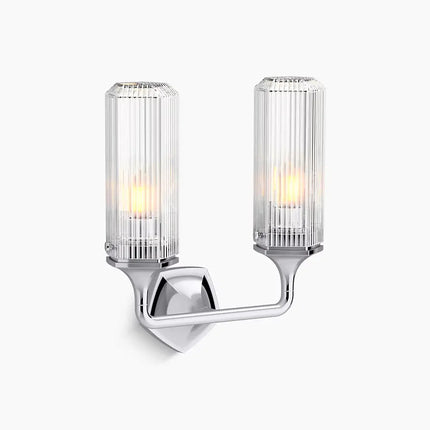 Kohler Occasion 2 Light Sconce 31776-SC02-CPL - Plumbing Market