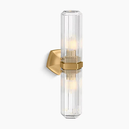 Kohler Occasion 2 Light Vertical Sconce 31777-SC02-2GL - Plumbing Market