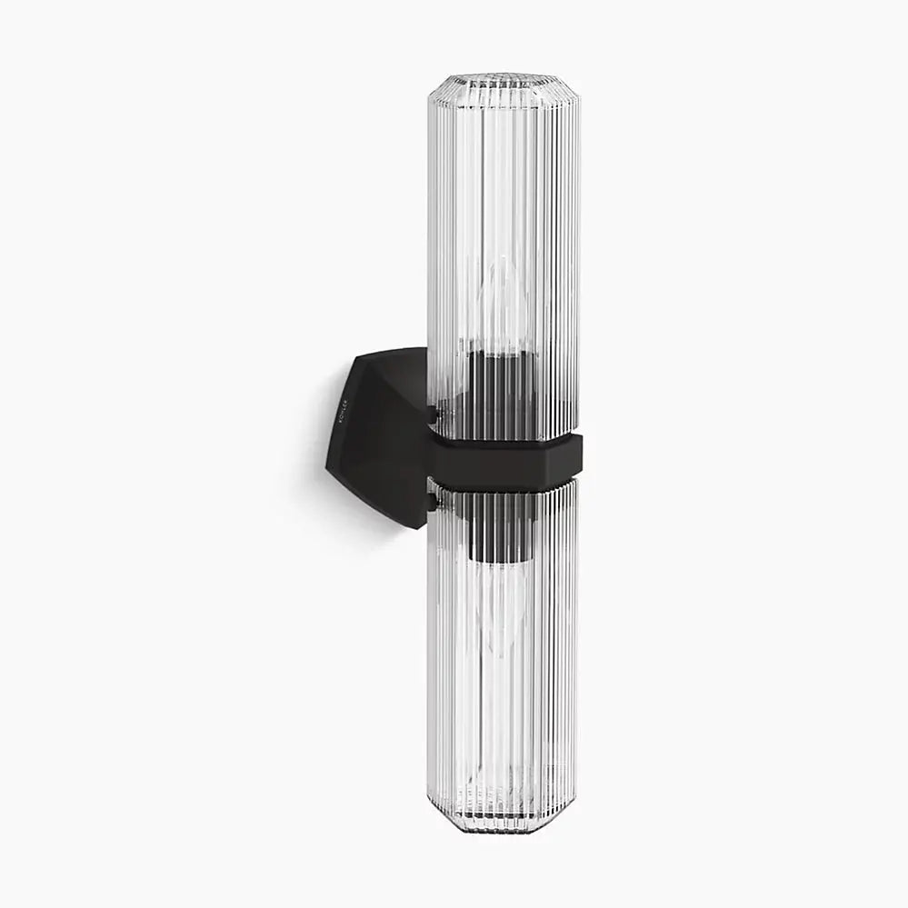 Kohler Occasion 2 Light Vertical Sconce 31777-SC02-BLL - Plumbing Market