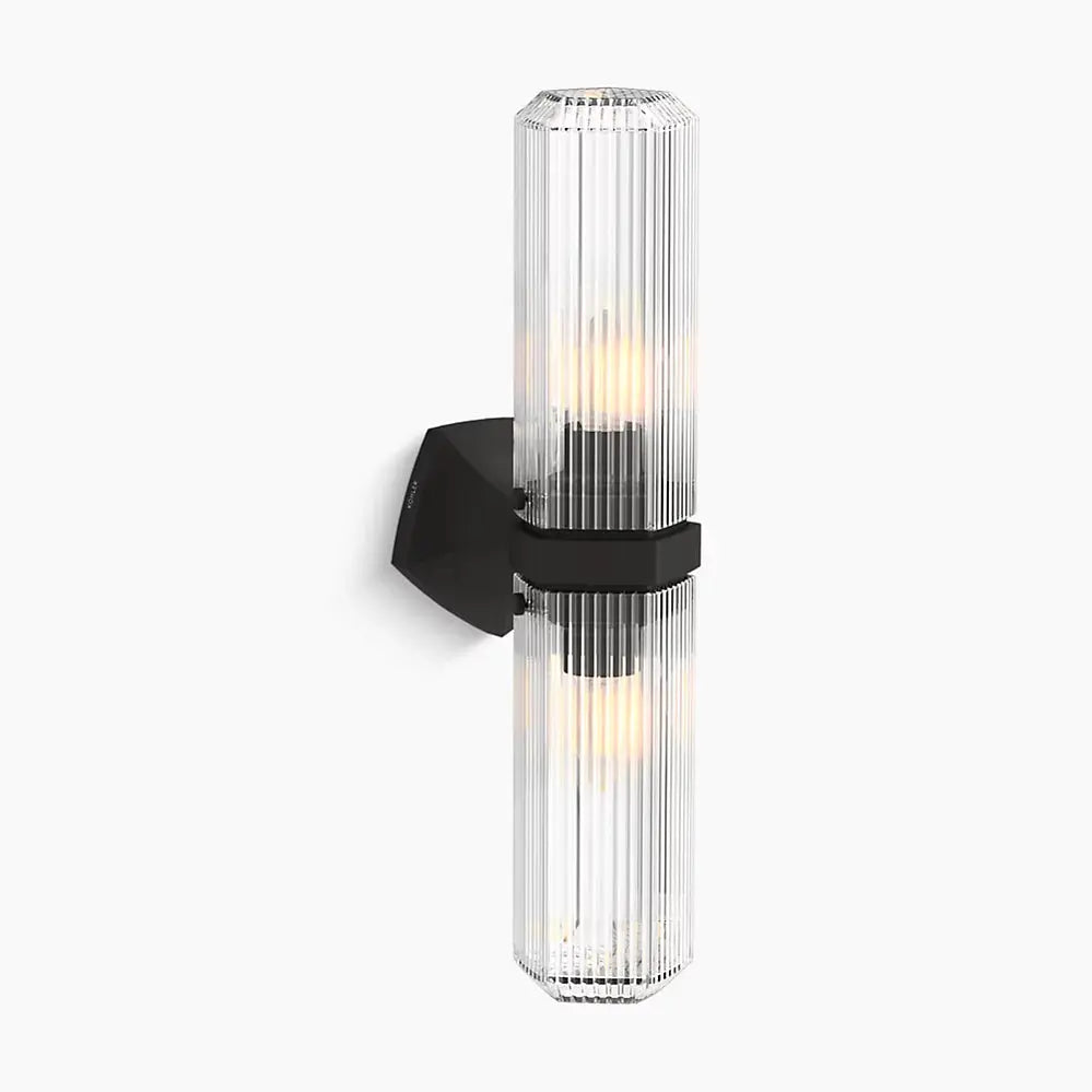 Kohler Occasion 2 Light Vertical Sconce 31777-SC02-BLL - Plumbing Market