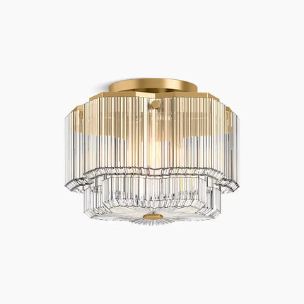 Kohler Occasion 3 Light Flush Mount 31780-FM03-2GL - Plumbing Market