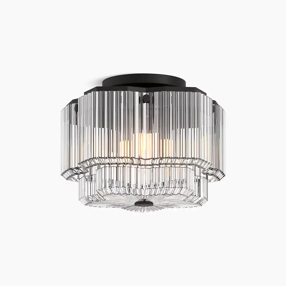 Kohler Occasion 3 Light Flush Mount 31780-FM03-BLL - Plumbing Market