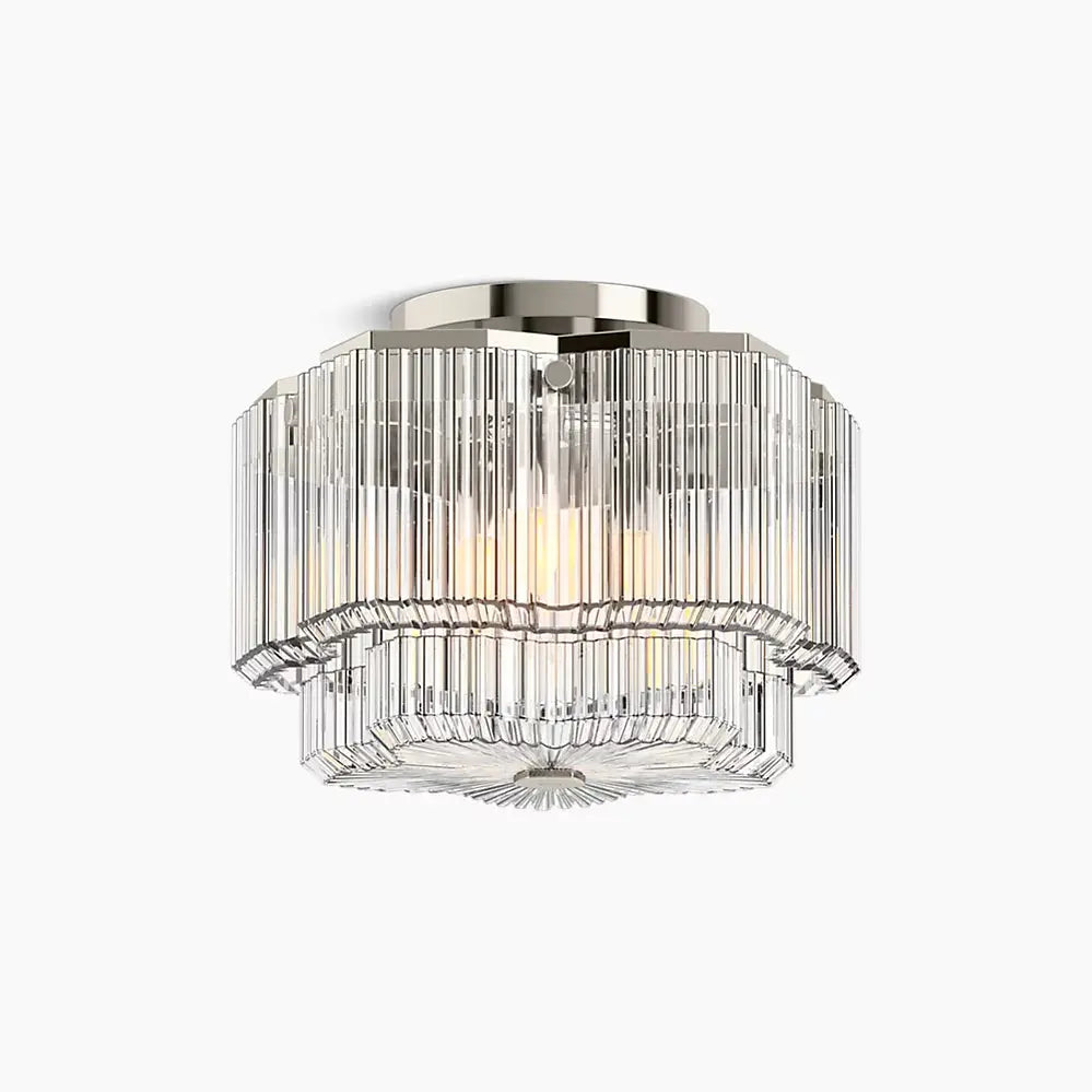 Kohler Occasion 3 Light Flush Mount 31780-FM03-SNL - Plumbing Market