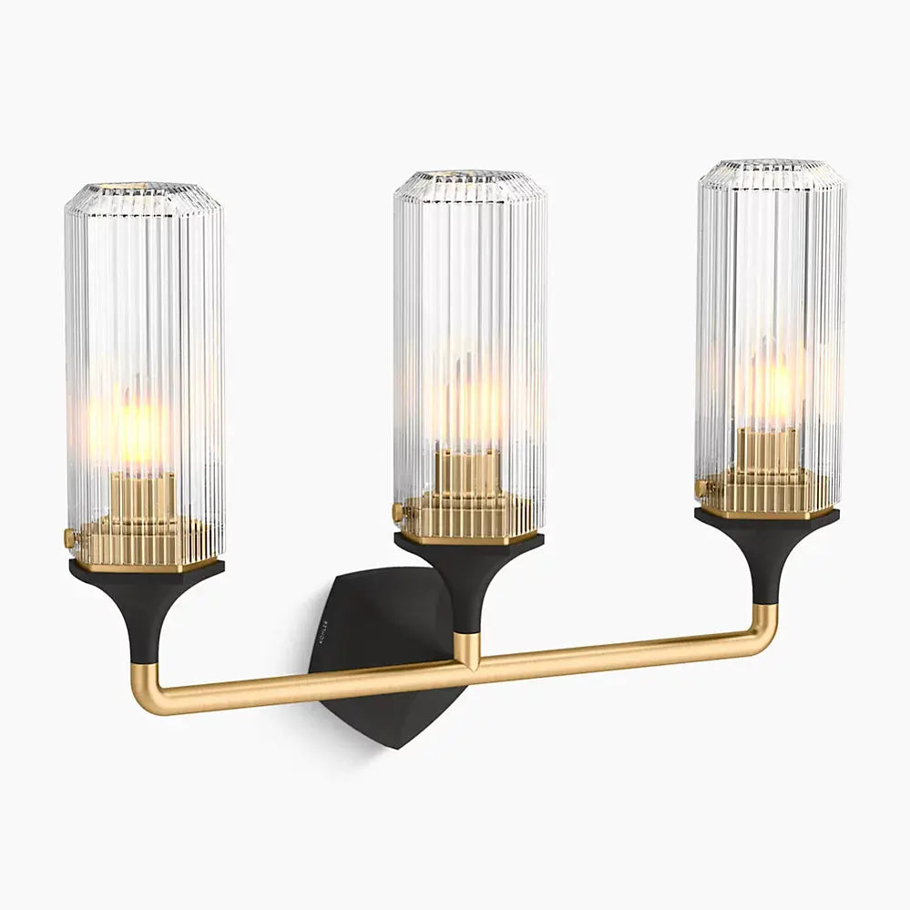 Kohler Occasion 3 Light Sconce 31778-SC03-BML - Plumbing Market