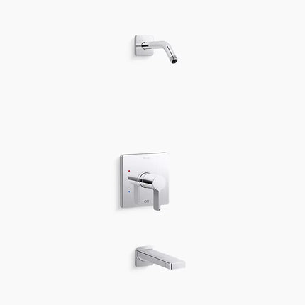 Kohler Parallel B/S Trim, Less Showerhead TLS23502-4-CP - Plumbing Market