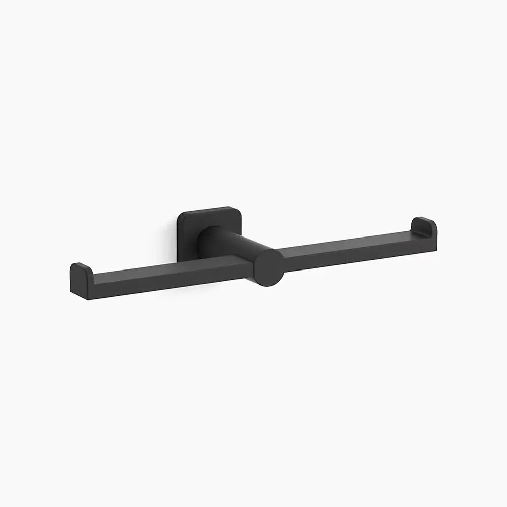 Kohler Parallel Double toilet paper holder K-21897-BL - Plumbing Market