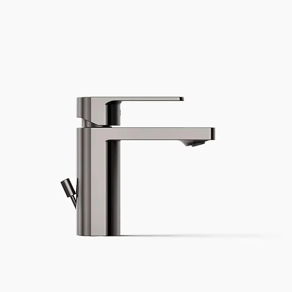 Kohler Parallel Single-handle bathroom sink faucet, 1.0 gpm Vibrant Titanium - Plumbing Market