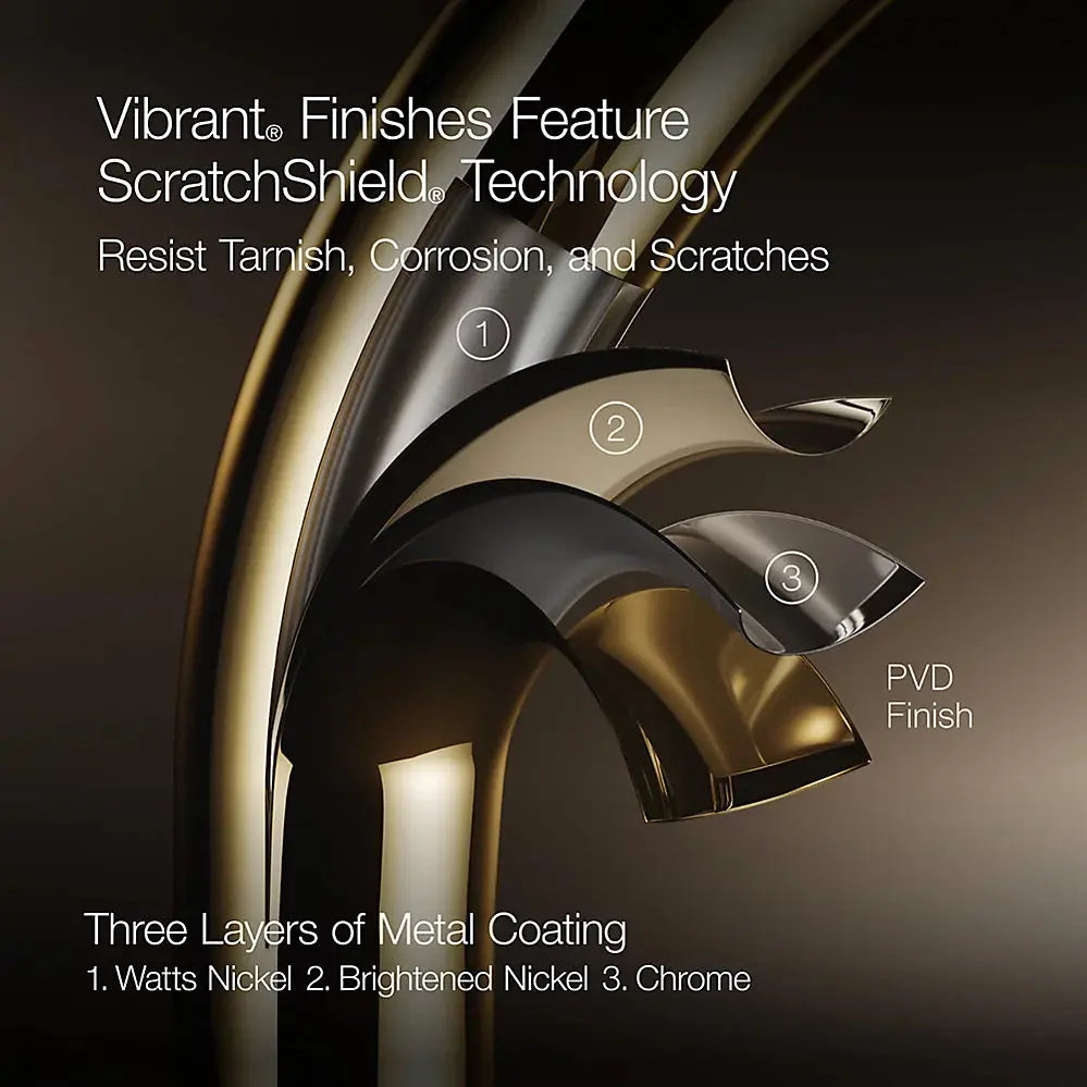Kohler Parallel Wall-mount single-handle bathroom sink faucet, 1.2 gpm K-22567-4-BL - Plumbing Market