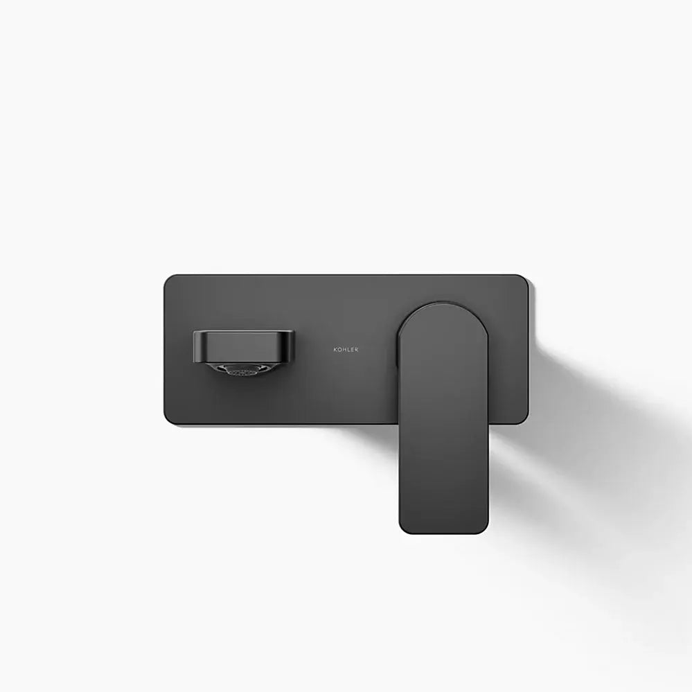 Kohler Parallel Wall-mount single-handle bathroom sink faucet, 1.2 gpm K-22567-4-BL - Plumbing Market