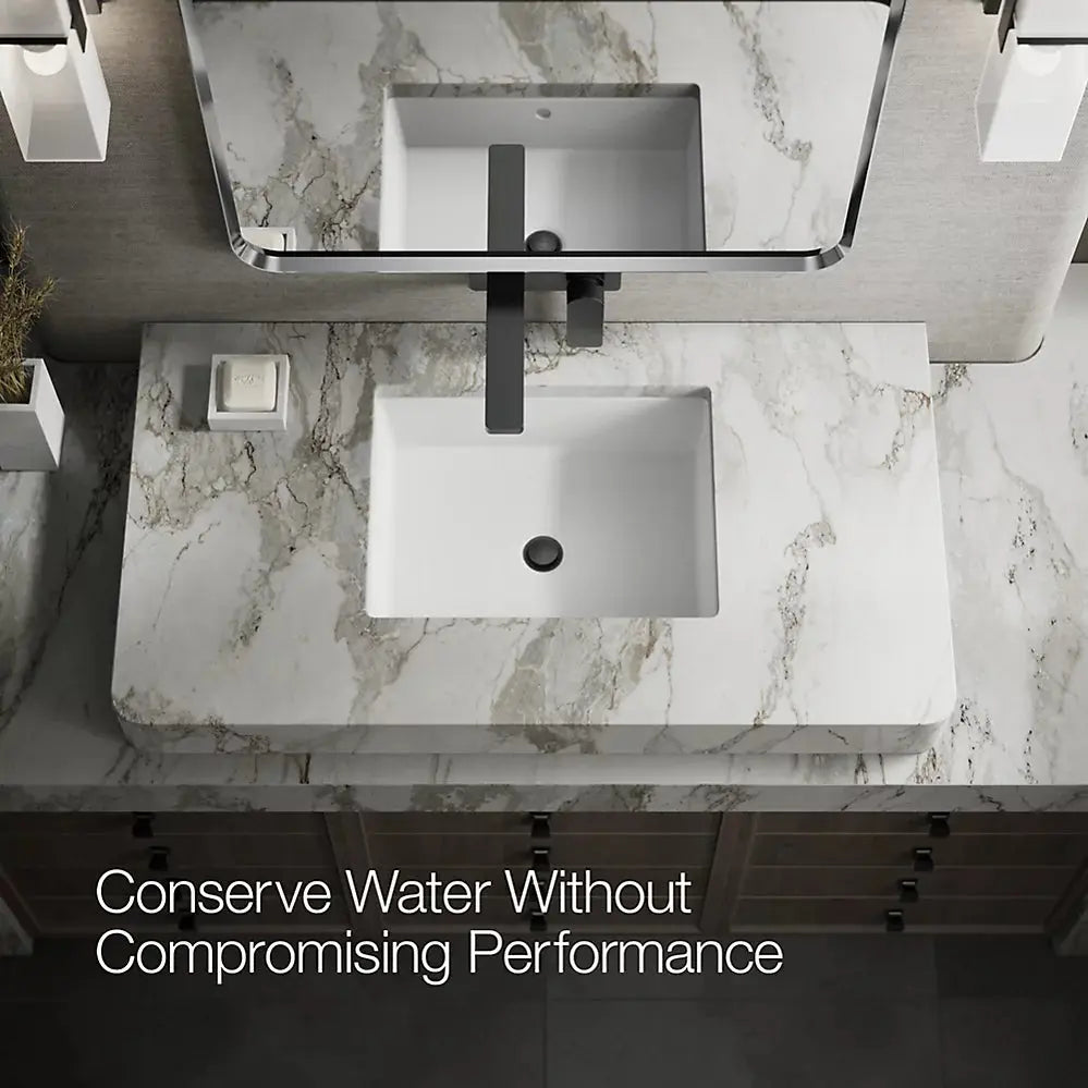 Kohler Parallel Wall-mount single-handle bathroom sink faucet, 1.2 gpm K-22567-4-BL - Plumbing Market