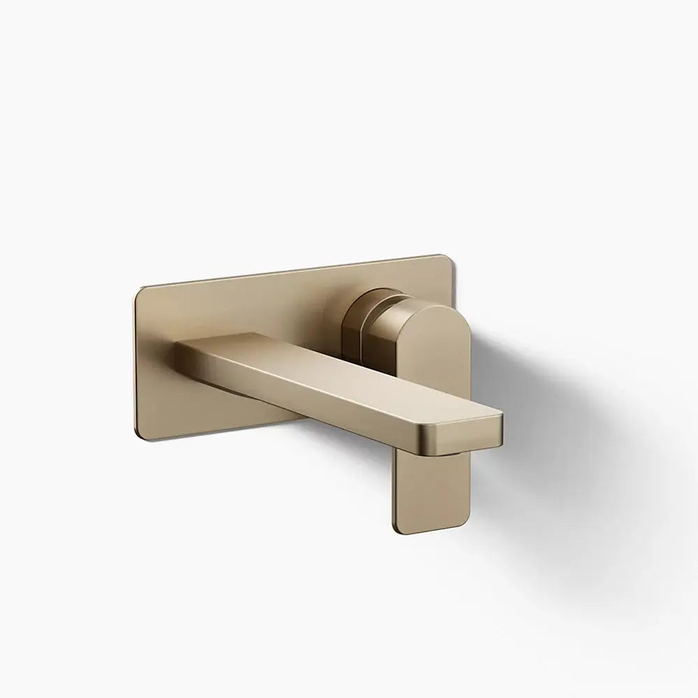 Kohler Parallel Wall-mount single-handle bathroom sink faucet, 1.2 gpm K-22567-4-BV - Plumbing Market