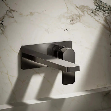 Kohler Parallel Wall-mount single-handle bathroom sink faucet, 1.2 gpm K-22567-4-TT - Plumbing Market