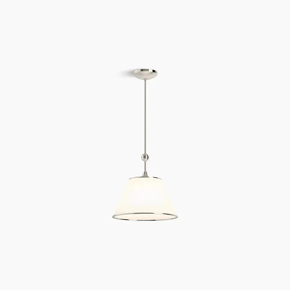 Kohler Parohn 1 Light Pendant 27861-PE01-SNL - Plumbing Market