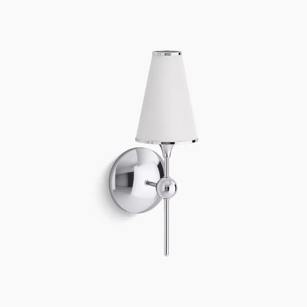 Kohler Parohn 1 Light Sconce 27858-SC01-CPL - Plumbing Market