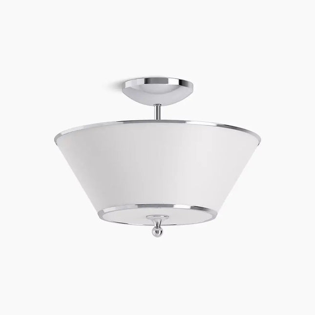Kohler Parohn 2 Light Flush Mount 27859-FM02-CPL - Plumbing Market