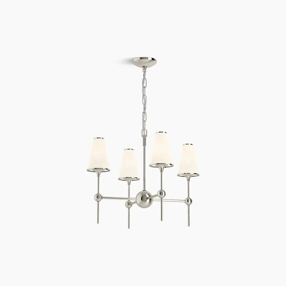 Kohler Parohn 4 Light Chandelier 27862-CH04-SNL - Plumbing Market