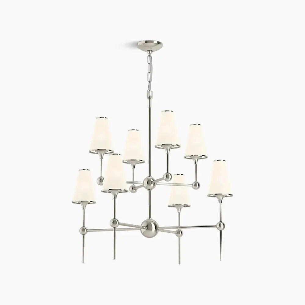 Kohler Parohn 8-Light Chandelier 27863-CH08-SNL - Plumbing Market