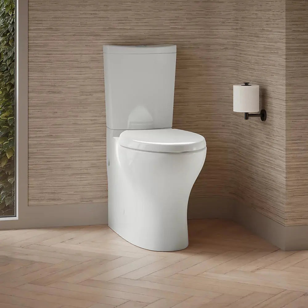 Kohler Persuade Curv Two-piece elongated toilet with skirted trapway, dual-flush - Plumbing Market