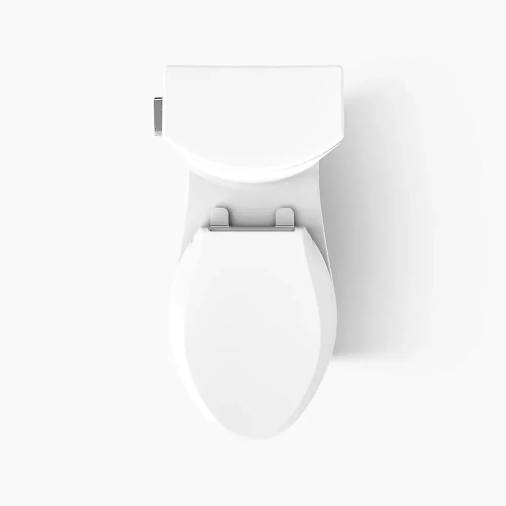 Kohler Persuade Curv Two-piece elongated toilet with skirted trapway, dual-flush less seat - Plumbing Market
