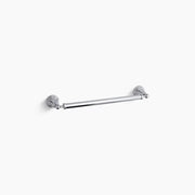 Kohler Pinstripe 18" towel bar K-13108-CP - Plumbing Market