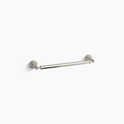 Kohler Pinstripe 18" towel bar K-13108-SN - Plumbing Market