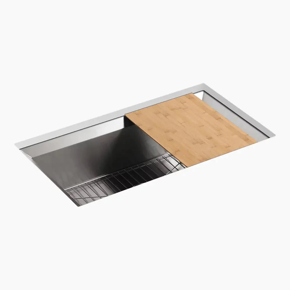 Kohler Poise 33" undermount single-bowl kitchen sink K-3158-NA - Plumbing Market