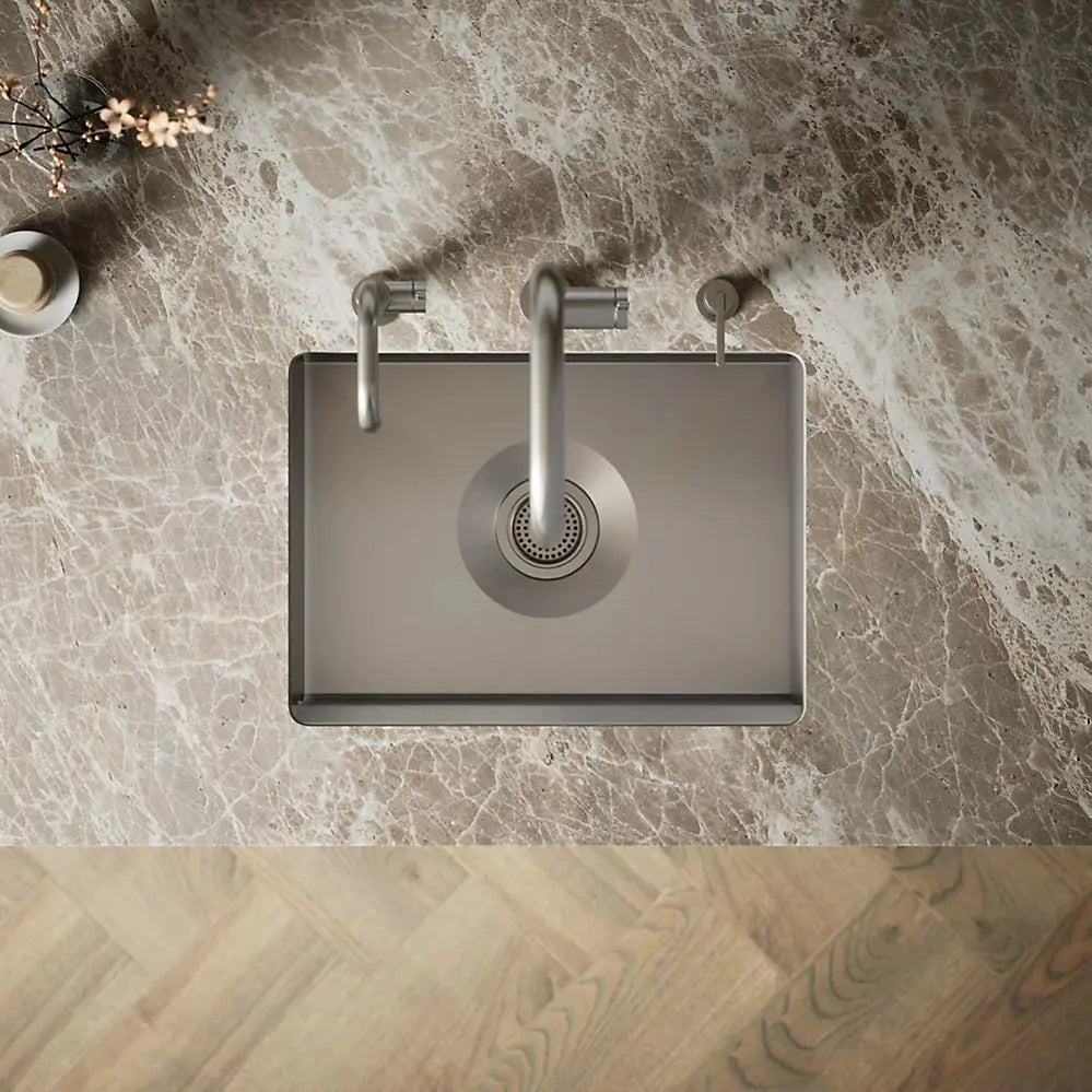 Kohler Prolific 23" undermount single-bowl workstation kitchen sink K-23650-NA - Plumbing Market