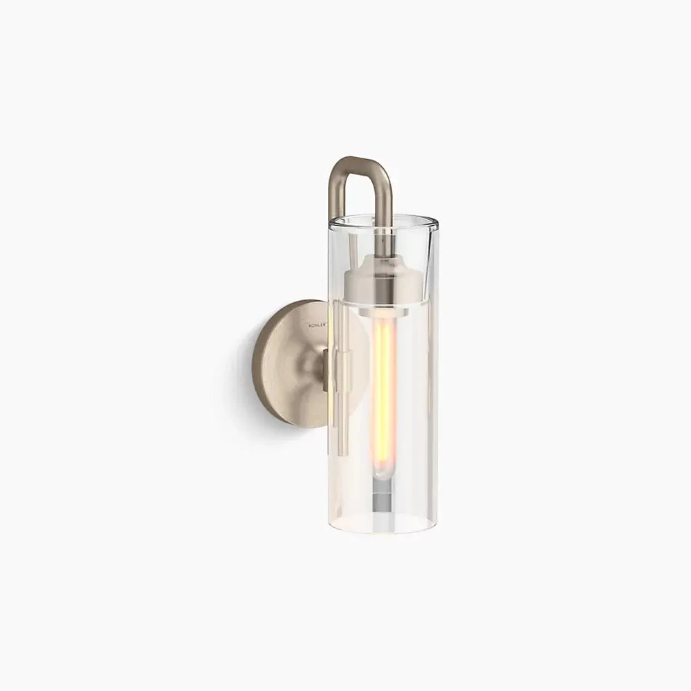 Kohler Purist 1 Light Sconce 27262-SC01-BVL - Plumbing Market