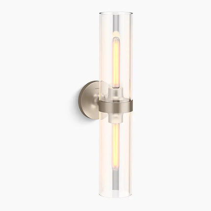 Kohler Purist 2 Light 22  Sconce 27263-SC02-BVL - Plumbing Market