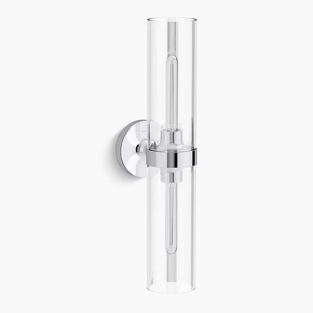 Kohler Purist 2 Light 22  Sconce 27263-SC02-CPL - Plumbing Market
