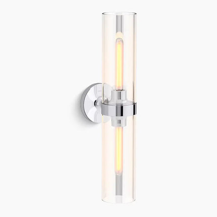 Kohler Purist 2 Light 22  Sconce 27263-SC02-CPL - Plumbing Market