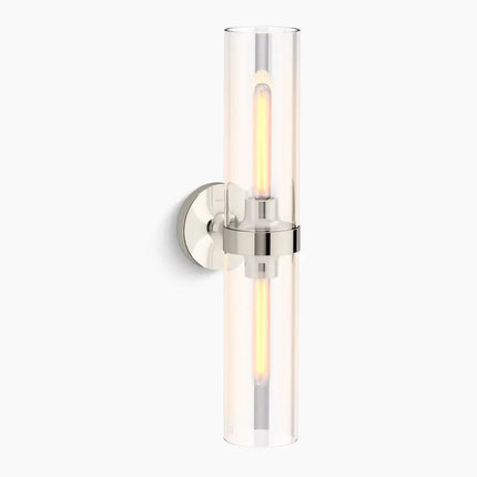 Kohler Purist 2 Light 22  Sconce 27263-SC02-SNL - Plumbing Market