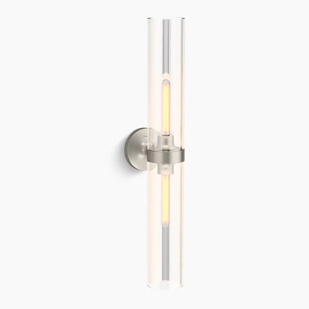 Kohler Purist 2 Light 29  Sconce 27264-SC02-BNL - Plumbing Market