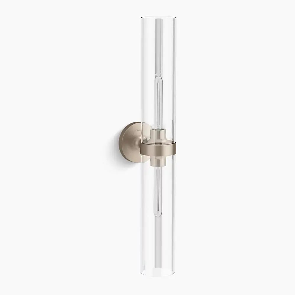 Kohler Purist 2 Light 29  Sconce 27264-SC02-BVL - Plumbing Market
