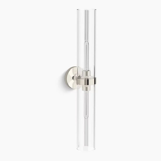 Kohler Purist 2 Light 29  Sconce 27264-SC02-SNL - Plumbing Market