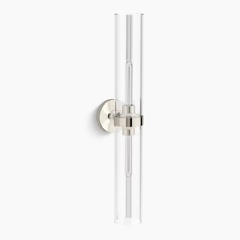 Kohler Purist 2 Light 29  Sconce 27264-SC02-SNL - Plumbing Market