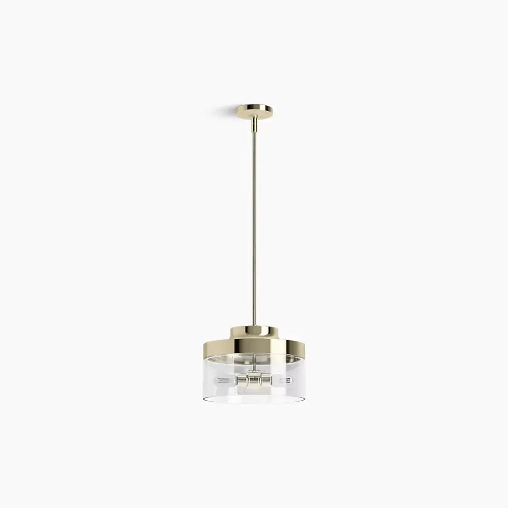 Kohler Purist  2 Light Pendant 27265-PE02-AFL - Plumbing Market