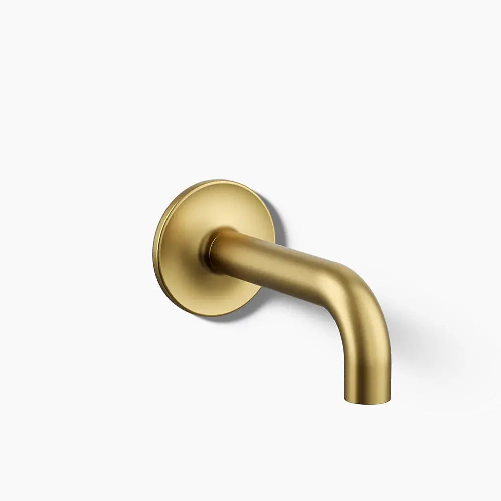 Kohler Purist Midrge W/M Nondiv 90-Deg Bath Spout 14427-2MB - Plumbing Market