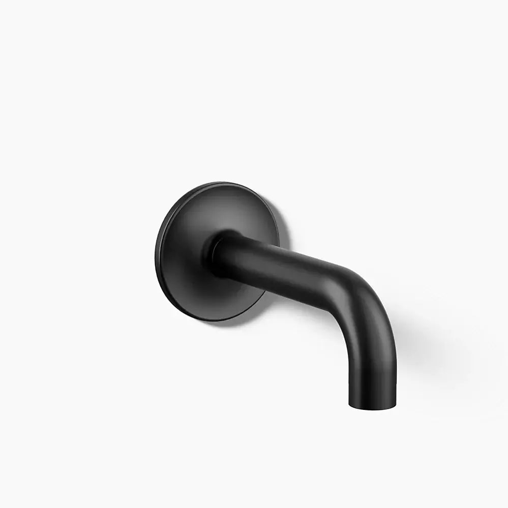 Kohler Purist Midrge W/M Nondiv 90-Deg Bath Spout 14427-BL - Plumbing Market