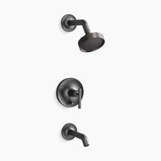 Kohler Purist R/T B&S Trm/Lvr Hdls,35 Deg Spt T14420-4-RGD - Plumbing Market