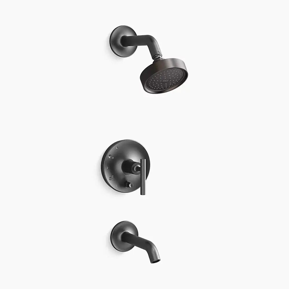 Kohler Purist R/T B&S Trm/Lvr Hdls,35 Deg Spt T14420-4G-RGD - Plumbing Market