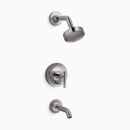 Kohler Purist R/T B&S Trm/Lvr Hdls,35 Deg Spt T14420-4G-TT - Plumbing Market