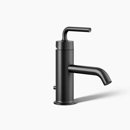 Kohler Purist Single-handle bathroom sink faucet with Straight Lever handle, 1.2 gpm K-14402-4A-BL - Plumbing Market