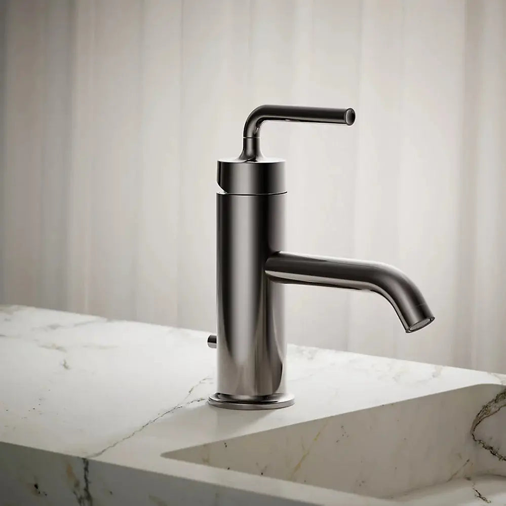 Kohler Purist Single-handle bathroom sink faucet with Straight Lever handle, 1.2 gpm K-14402-4A-TT - Plumbing Market