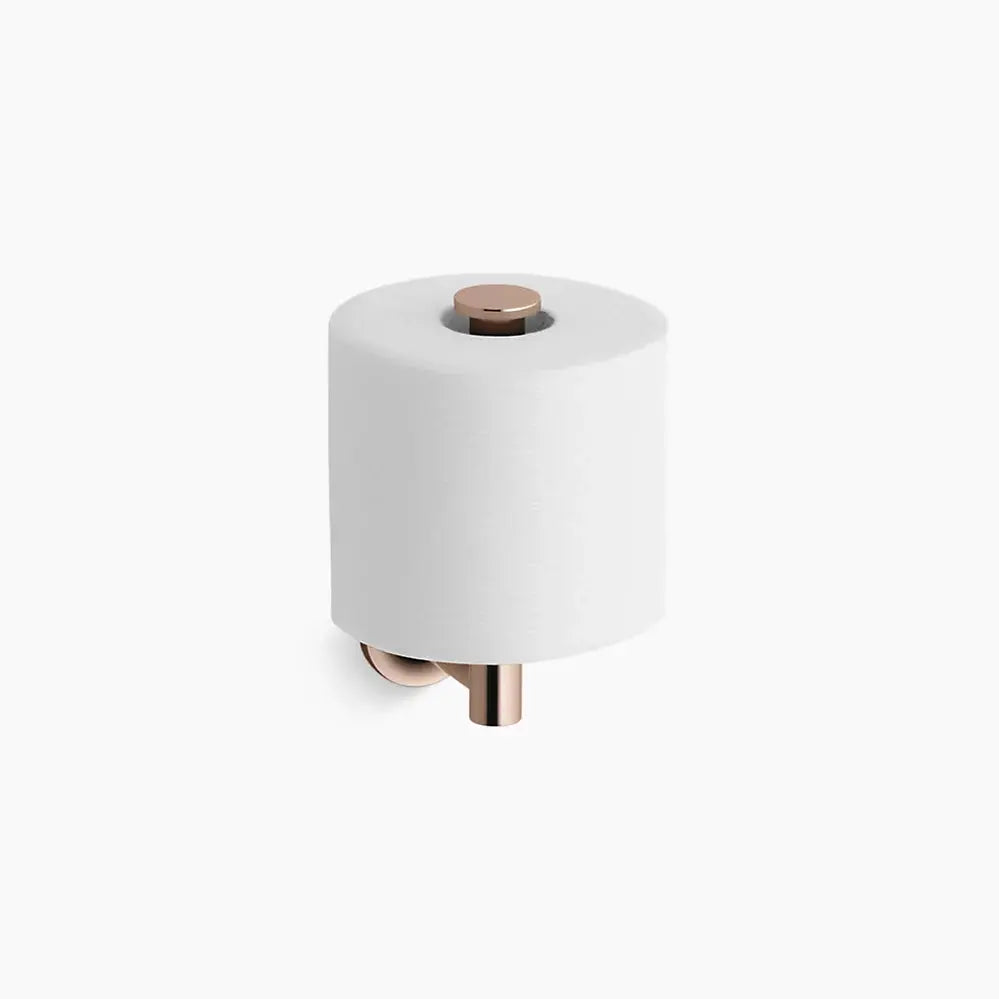 Kohler Purist Vertical toilet paper holder K-14444-RGD - Plumbing Market