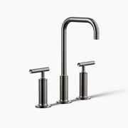 Kohler Purist Widespread bathroom sink faucet with Lever handles, 1.2 gpm K-14408-4-TT - Plumbing Market