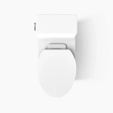 Kohler Reach One-piece Compact Elongated Toilet with Skirted Trapway - Plumbing Market