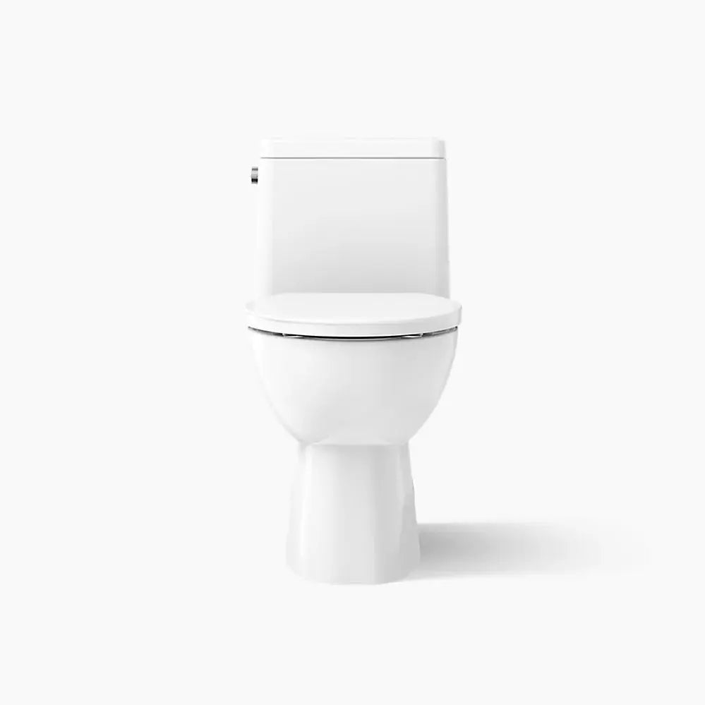 Kohler Reach One-piece Compact Elongated Toilet with Skirted Trapway - Plumbing Market