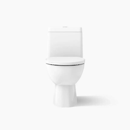 Kohler Reach One-piece compact elongated toilet with skirted trapway, dual-flush - Plumbing Market